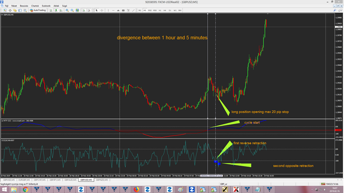 Cci divergence trading system