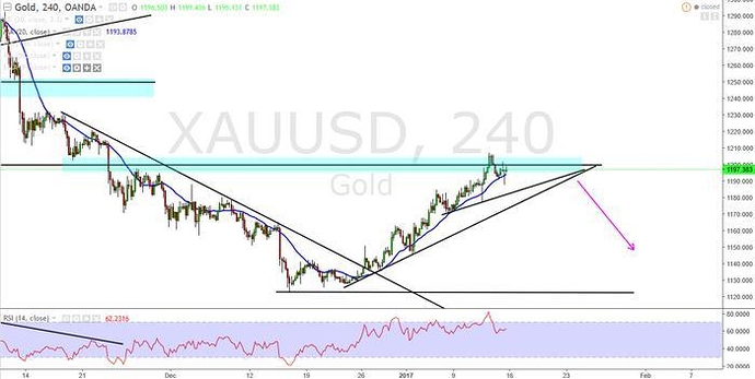 Golden supply and demand trading system