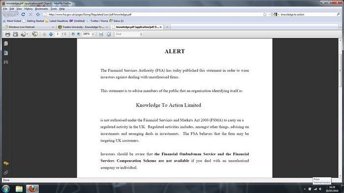 K2a forex