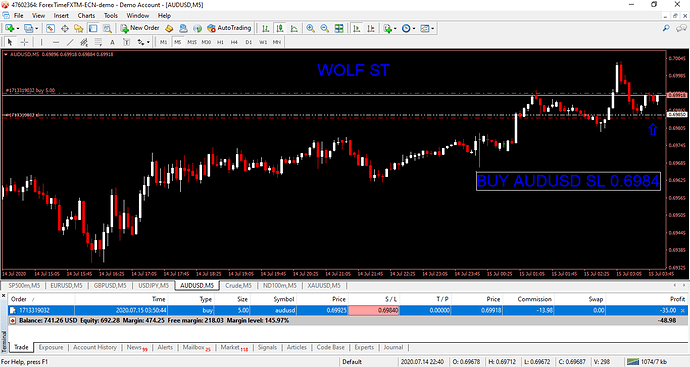 test audusd