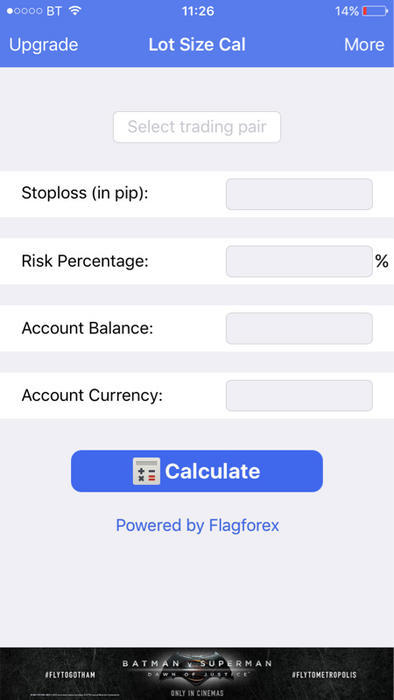 Forex money management calculator excel