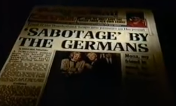 black wednesday sabotage