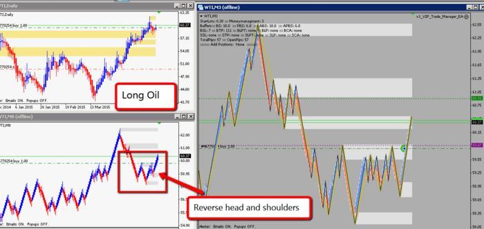 Pure price action trading system
