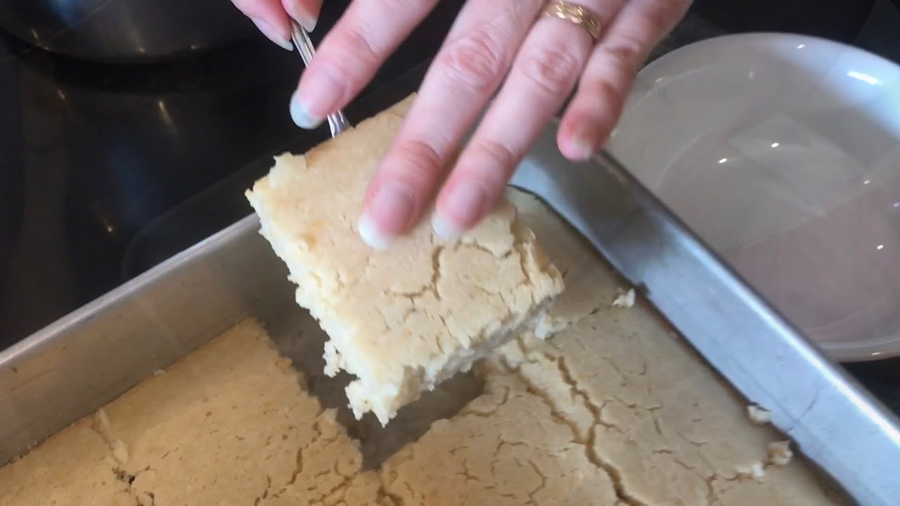 making cornbread with āGRITSā yep grits