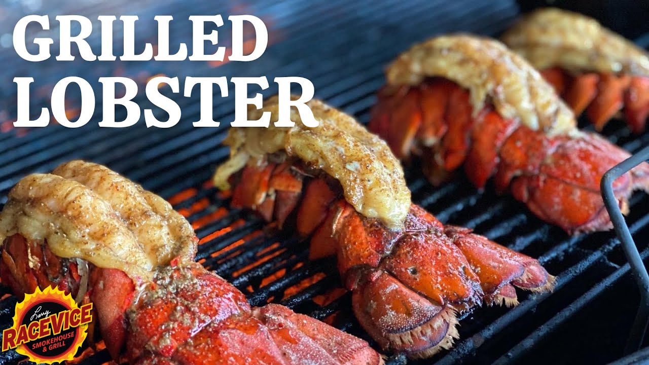 SIMPLE and DELICIOUS GRILLED LOBSTER TAILS ON THE WEBER KETTLE!