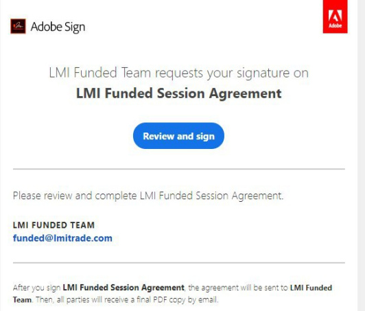 LMI funded account