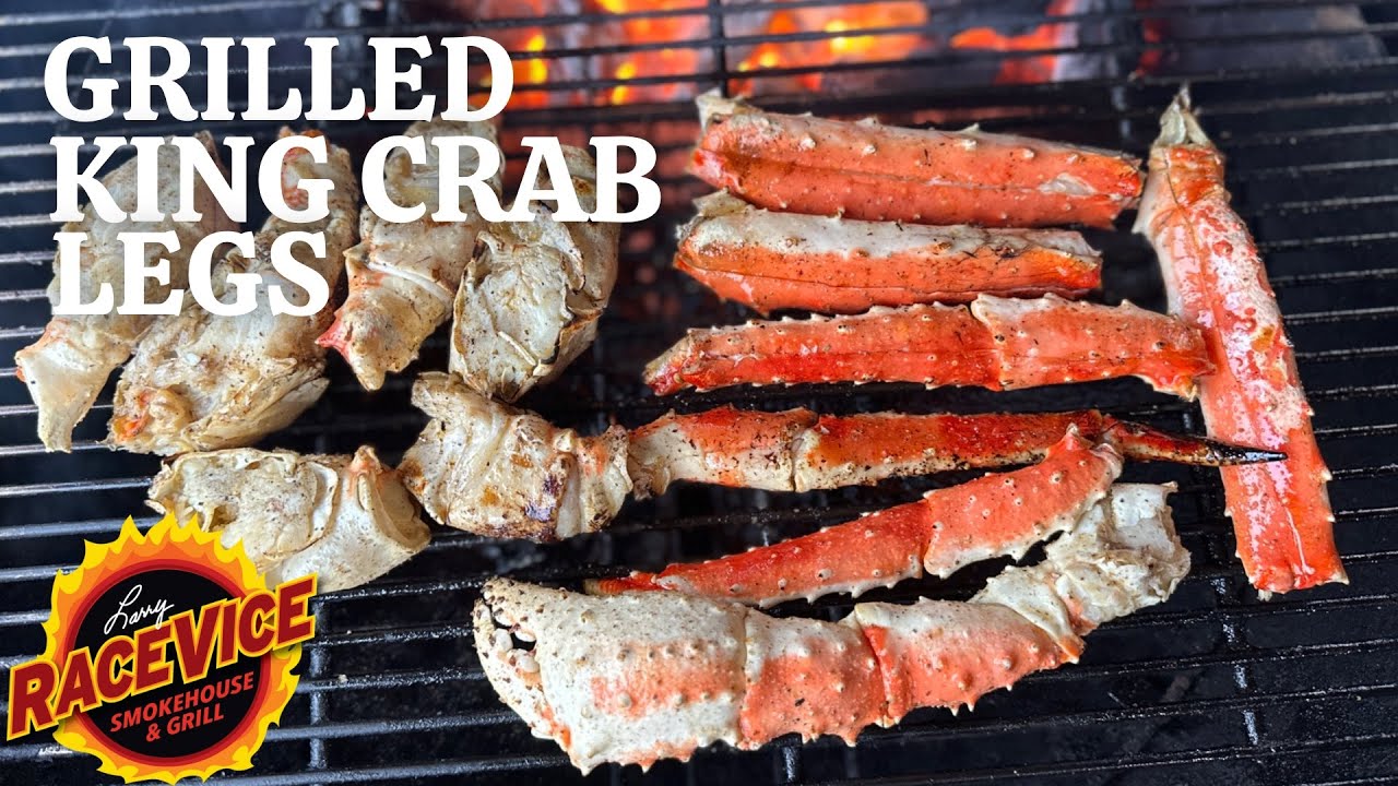 How To Grill King Crab Legs on the Weber Kettle | Buttery, Heavenly and Succulent!! Simply amazing!