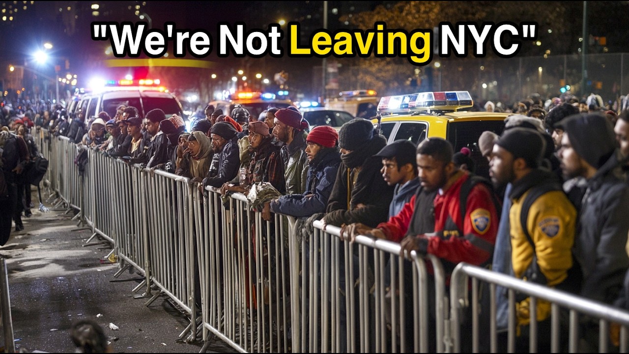 Migrant Protestors Storm NYC... As Trump Plans Deportations