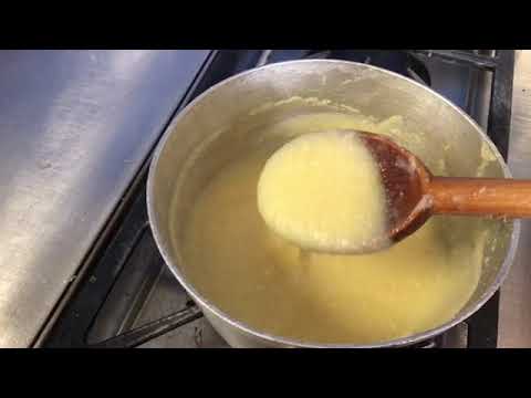 How to Make Grits with Cornmeal with Chef Victoria Love.